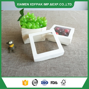 Pas cher made in China jetable blanc <span class=keywords><strong>kray</strong></span> salade boîte avec top - Product Image 1