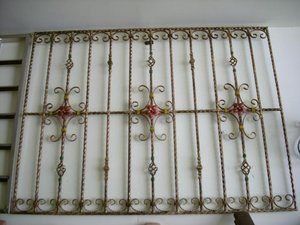 Hiện Đại Wrought Sắt Cửa Sổ An Ninh <span class=keywords><strong>Grill</strong></span> Thiết Kế Bars Cho <span class=keywords><strong>Windows</strong></span> - Product Image 6