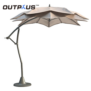 <span class=keywords><strong>Balinesa</strong></span> de 24 pulgadas de voladizo colgando paraguas con logo - Product Image 3