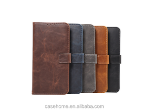 Dành Cho <span class=keywords><strong>Samsung</strong></span> <span class=keywords><strong>Galaxy</strong></span> <span class=keywords><strong>C5</strong></span> Deluxe Leather Wallet Bao Da Nắp Lật - Product Image 2