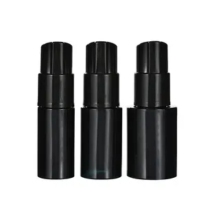 60 Ml 80 Ml 120 Ml di Colore Nero di Plastica in Polvere a Spruzzo Bottiglia