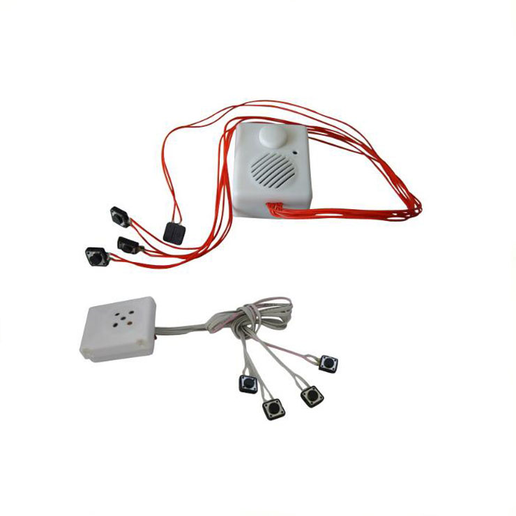 Детские MP3 песни длинные провода кнопки звук плюшевые животные устройство скрытые в кукле