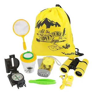 8 In 1 Fun Backyard Bug Petualangan Menangkap Pack Anak-anak Nature Exploration Kit Kustom Di Luar Ruangan Petualangan Kit untuk Anak-anak