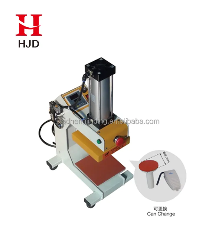 High Quality Cheap Price Leather Logo Heat Press Machine