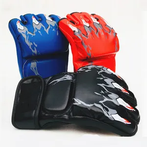 muay thai combat free thumb mma gloves