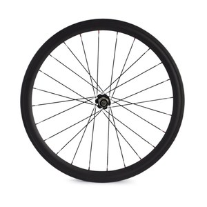 2015 piezas chinas de la bicicleta 700c 38 mm Tubular Wheelset del carbón ruedas de bicicleta del <span class=keywords><strong>camino</strong></span> con Novatec 271 - Product Image 2