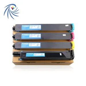 Doldurulabilir lazer renkli Toner kartuşu TN210 için bir Set Konica Minolta Bizhub C250/C252