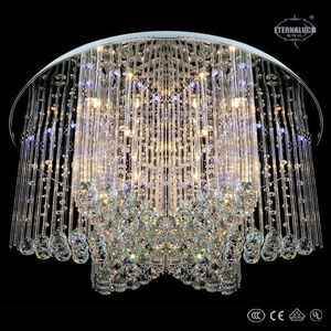 estrellas de <span class=keywords><strong>mar</strong></span> 2014 moderno de cristal led lámparas de techo para sala de estar etl60095 - Product Image 1