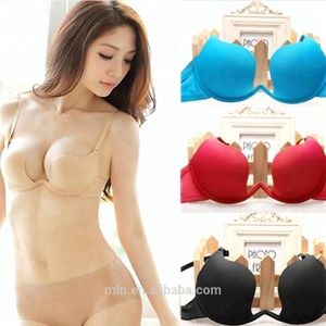 新着トラックレス女性セクシーブラ下着プッシュアップディーププランジブラ卸売ロパインテリアブラ - Product Image 3