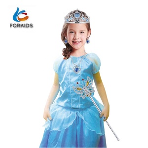 Snow White Princess <strong>Dress</strong> Little Girl Fancy Princess <strong>Dress</strong> up Costume Toy Set - Product Image 2