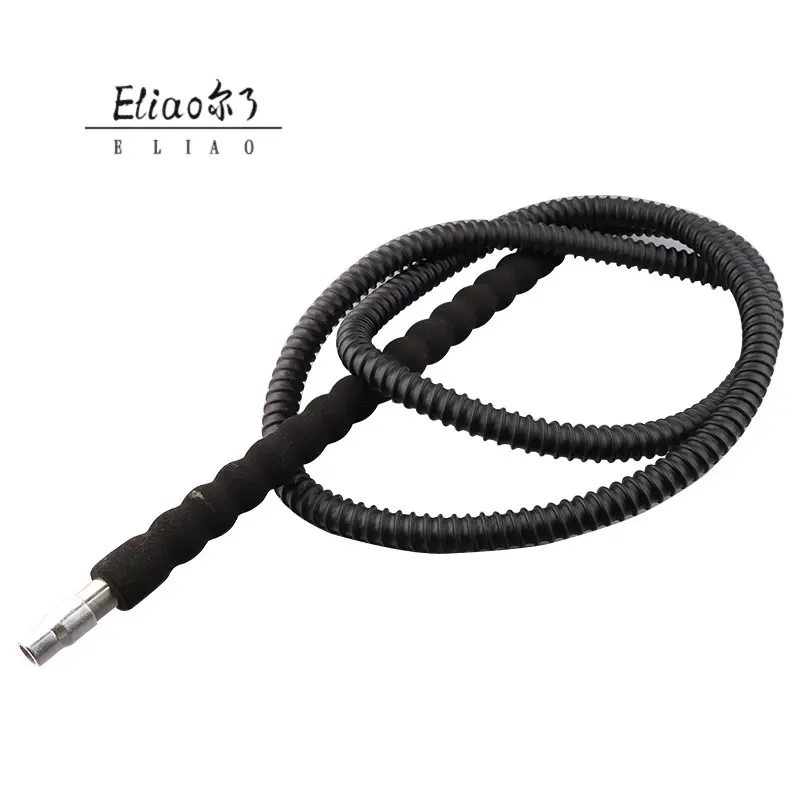 Yiwu Erliao de acrílico negro Kelly desechables Hookah libre de tabaco de fumar Shisha narguile, manguera e Hookah tubos