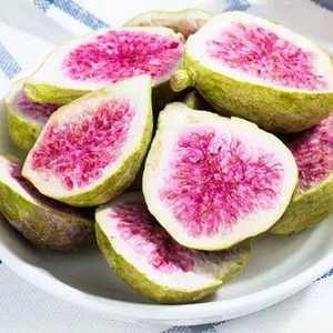 Cripy Vert Fruits Délicieuses Collations Figue Lyophilisée