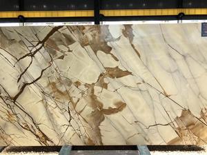 Tấm Thạch Anh Carpe Diem Màu Nâu Sang Trọng Tấm Thạch Anh Vàng Brazil - Product Image 4