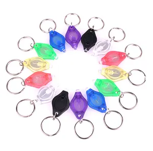 Siêu Sáng Nhỏ Nhất Mini Micro Ánh Sáng Led Keychain Đèn Pin