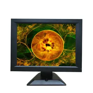 Kare Ekran 1024*768 12 inch Küçük LED Bilgisayar Monitörü PC IPS Paneli Ile