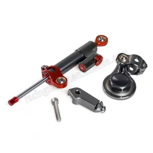 CNC Steering Damper and Bracket Kit For Kawasaki Ninja ZX-6R 2005-2006