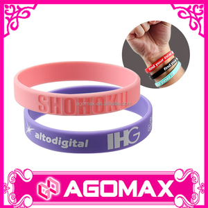 Pas cher personnalisé coloré drôle pour adidas <span class=keywords><strong>nike</strong></span> silicone bracelet - Product Image 4