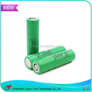 Yeşil Samsung inr 25R şarj edilebilir pil 18650 2500 mah 3.7 v/Samsung 25r 20A Yüksek kapasiteli 18650 piller - Product Image 2