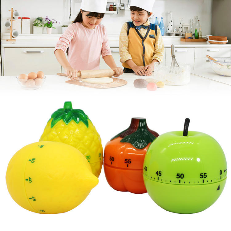 Fruit Lemon Shape Countdown Timer,Mechanical Kitchen Timer