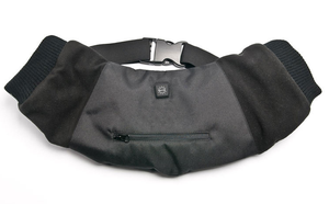 定制标志质量可重复使用防风防水新军绿色远红外5000毫安时电源银行电池加热手套 - Product Image 2