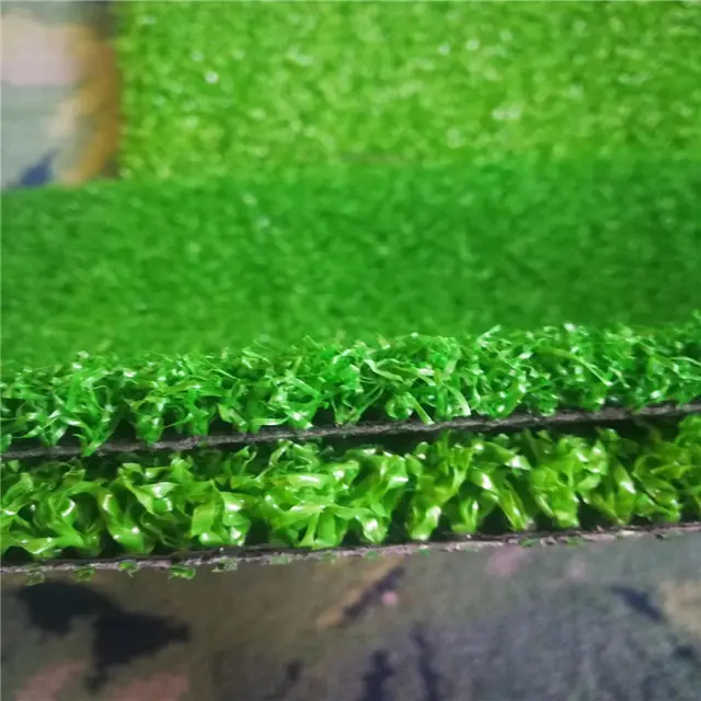 Kunstrasen teppich Serie PE Innen/Außen Grün Dekorativer synthetischer Kunstrasen-Rasen teppich