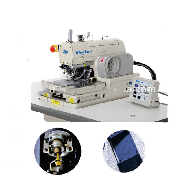 New Direct Drive Computer Eyelet Button Hole Sewing Machine for Machinery Repair Shops with 1 Year Warranty