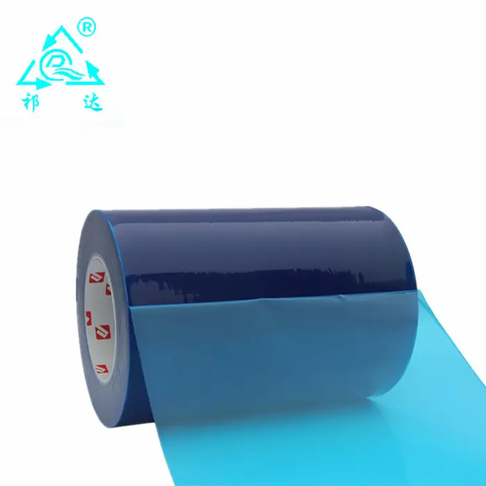 Blue Plastic Film for Window Gass Protection