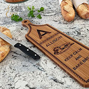 Thớt Gỗ Chạm Khắc Bằng Tay Thớt Gỗ Keo - Product Image 5