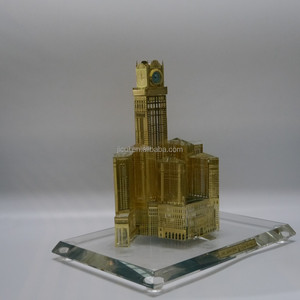 แบบจำลองหอนาฬิกาคริสตัลมักกะฮ์ สำหรับงานฝีมือและของตกแต่ง - Product Image 6