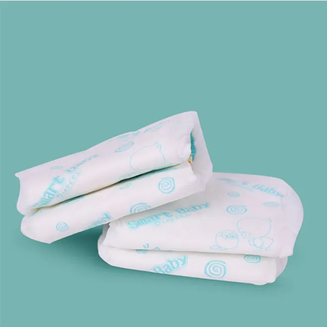 Smart baby brand PE film PP tape baby diaper