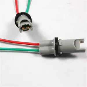 T10 soket T10 501 W5W186 194 LED lamba adaptörü 501 194 Wiring fiş konnektörü kablo demeti domuz kuyruk T15 T10 araba LED halojen ampul