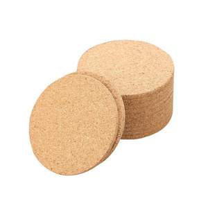 High Quality Cheap Promotion Gift Multi Size Circle Shape Custom Printed Logo Coffee Cork Coaster