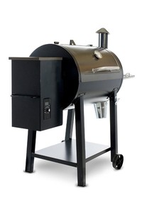 Barbecue à granulés professionnel électrique <span class=keywords><strong>Traeger</strong></span>, fumoir à granulés, chariot électrique en acier inoxydable, chariot pour fût à huile - Product Image 3