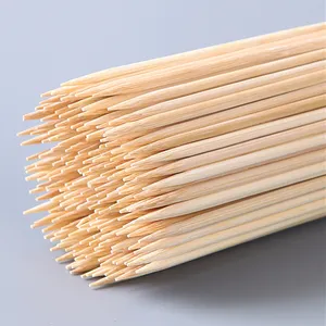 Offer Bamboo Skewer Wholesale BBQ Sticks Bamboo Skewers 30cm 3.0mm Custom-made