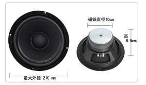 OEM hizmeti 8 inç 100 w Büyük Woofer Hoparlör Subwoofer Araba hoparlörler - Product Image 5