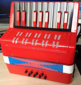 Đàn <span class=keywords><strong>Accordion</strong></span> 17 phím 8 âm trầm chất lượng cao, nhạc cụ diatonic đáng yêu dành cho trẻ em, bán chạy, nhạc cụ chính xác - Product Image 4