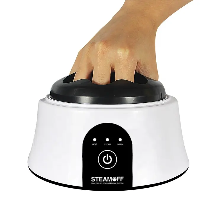 Electric SteamオフUV Gel Polish Removal Machine Nail Steamer Remover For Nails Cleaning