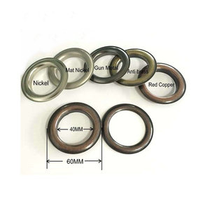 Anneaux <span class=keywords><strong>de</strong></span> <span class=keywords><strong>rideau</strong></span> <span class=keywords><strong>en</strong></span> acier inoxydable, vente <span class=keywords><strong>en</strong></span> gros, ronds, 40 mm, œillets pour rideaux - Product Image 4