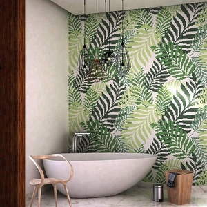 3D Flower <strong>Mosaic</strong> Tiles Sheet Crystal Glass Modern Water Resistant <strong>Mosaic</strong> <strong>Wall</strong> <strong>Art</strong> for Living Room External <strong>Wall</strong> Custom Murals - Product Image 4