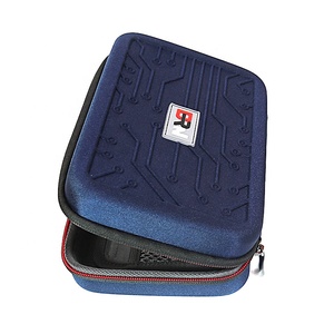 BRN Hard Shell EVA Zippered Carry Portable Electronics USB <strong>Cable</strong> Elastic Organizer Case <strong>Bag</strong> - Product Image 3