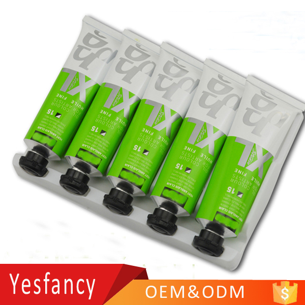 EN71 утвержденных профессиональный fast dry масляные краски нетоксичные масляной краской трубы 37 мл