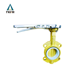สายกลาง dn80 pn16 150lb เหล็กหล่อ <span class=keywords><strong>ci</strong></span> <span class=keywords><strong>body</strong></span> seal wafer ประเภทคันโยกวาล์วผีเสื้อ