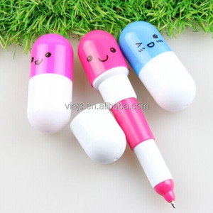 2015 Phổ Biến Nhựa Mới Lạ Vitamin Pill Capsule Ball Bút Cho Quà Tặng - Product Image 6