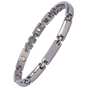 Bracelet magnétique en <span class=keywords><strong>germanium</strong></span> de santé en titane en gros, avantages - Product Image 1