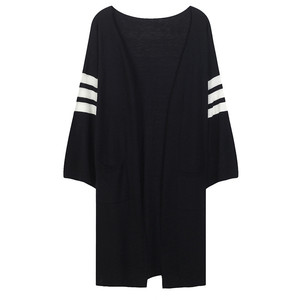 <span class=keywords><strong>Cardigan</strong></span> a maniche lunghe da donna alla moda 12GG cappotto ampio stile coreano lavorato a maglia con abbigliamento e vestiti di Design maglione - Product Image 3