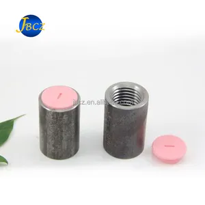 Construction Plastic Rebar Protection End Cap With Steel In Rebar Coupler