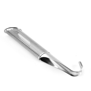 Infusore per Tè Ecologico in Acciaio Inox con Gancio per Tè Sfuso, <span class=keywords><strong>Erbe</strong></span> o Spezie - Product Image 1