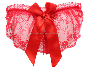 Transparent <strong>Sheer</strong> Nude Lady G-string <strong>Panty</strong> - Product Image 4