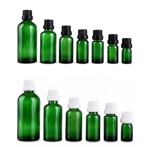 Tapón de Seguridad a Prueba de Manipulación para Aceites Esenciales, de Plástico Negro, 18 415, Marrón, para Botellas de Vidrio Ámbar de 10 ml, Botellas de Vidrio Azul <span class=keywords><strong>Verde</strong></span> - Product Image 5
