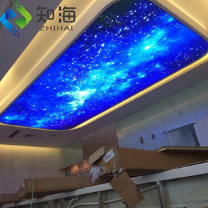 ZHIHAI Led Lamp Backlit Sky <strong>Pop</strong> <strong>Ceiling</strong> Material Stretch <strong>Ceilings</strong> - Product Image 3
